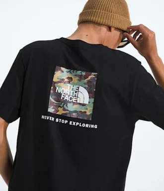 Herren-T-Shirt Evolution Box Camo Fill mit kurzen Ärmeln – Grafik