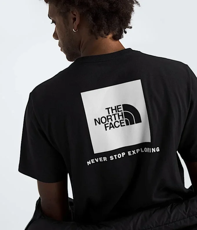 Herren-T-Shirt Evolution Box NSE Regular mit kurzen Ärmeln