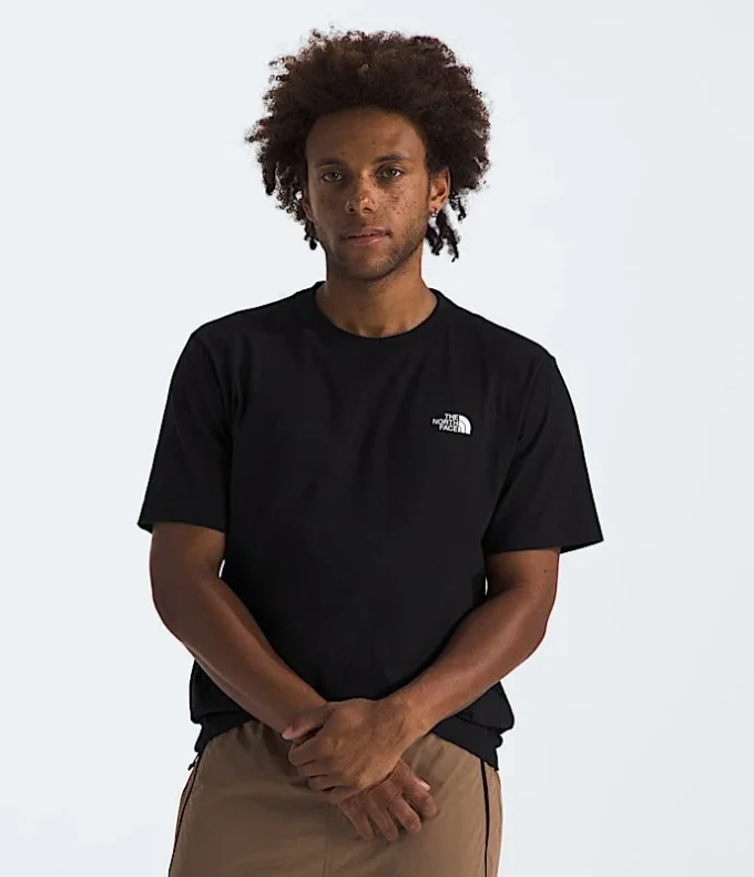 Herren-T-Shirt Evolution Box NSE Regular mit kurzen Ärmeln
