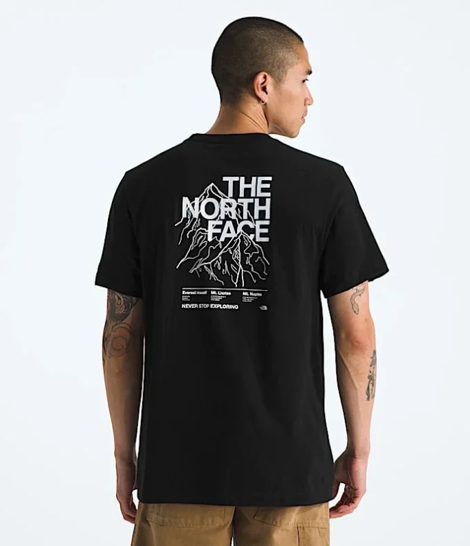 Herren-T-Shirt Evolution Half Dome mit kurzen Ärmeln – Grafik Herren-T-Shirt Evolution Half Dome mit kurzen Ärmeln – Grafik