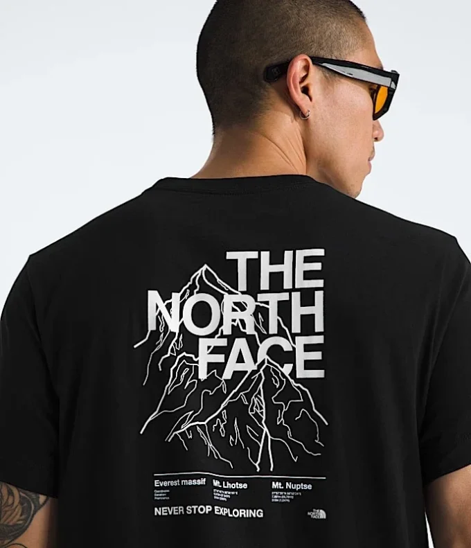 Herren-T-Shirt Evolution Half Dome mit kurzen Ärmeln – Grafik Herren-T-Shirt Evolution Half Dome mit kurzen Ärmeln – Grafik