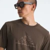 Herren-T-Shirt Evolution Mtn Base mit kurzen Ärmeln – Grafik