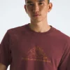 Herren-T-Shirt Evolution Mtn Base mit kurzen Ärmeln – Grafik