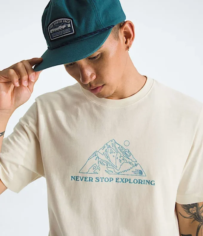 Herren-T-Shirt Evolution Mtn Base mit kurzen Ärmeln – Grafik Herren-T-Shirt Evolution Mtn Base mit kurzen Ärmeln – Grafik