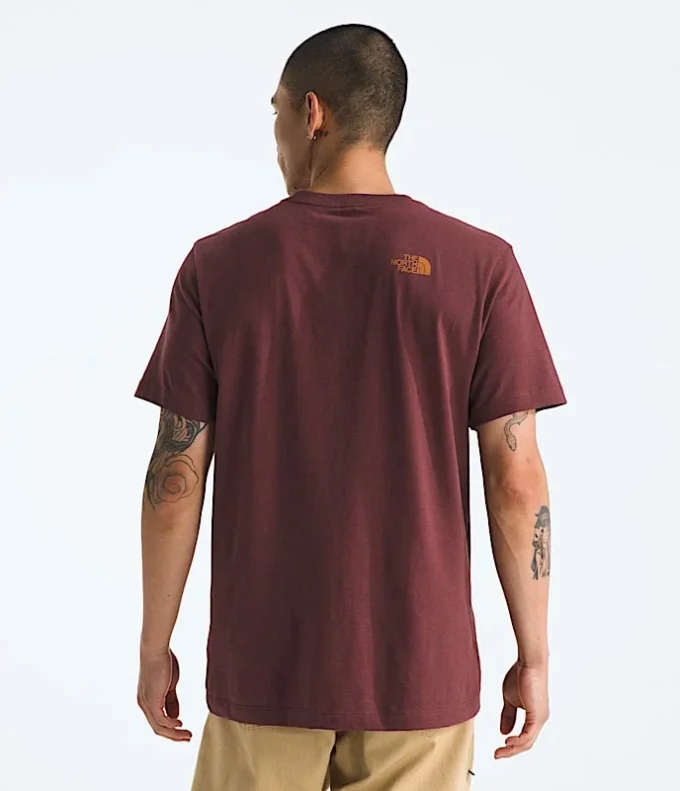 Herren-T-Shirt Evolution Mtn Base mit kurzen Ärmeln – Grafik