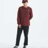 Herren-T-Shirt Evolution Simple Dome Regular mit langen Ärmeln