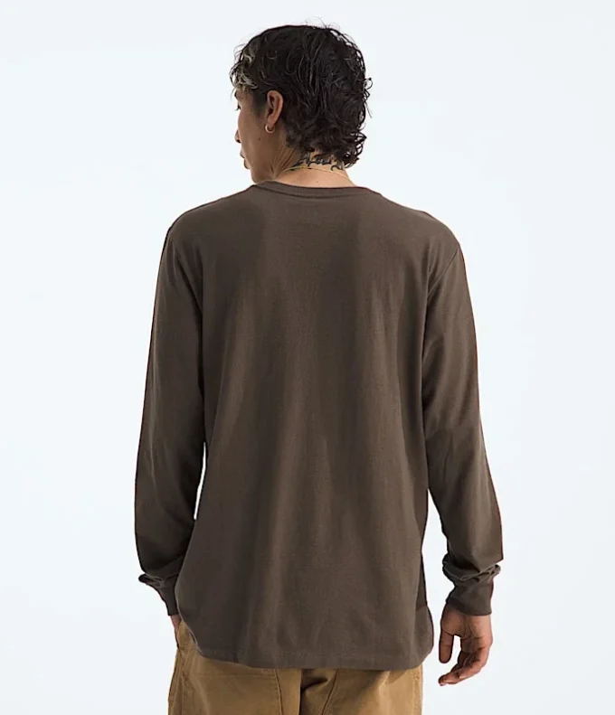 Herren-T-Shirt Evolution Simple Dome Regular mit langen Ärmeln
