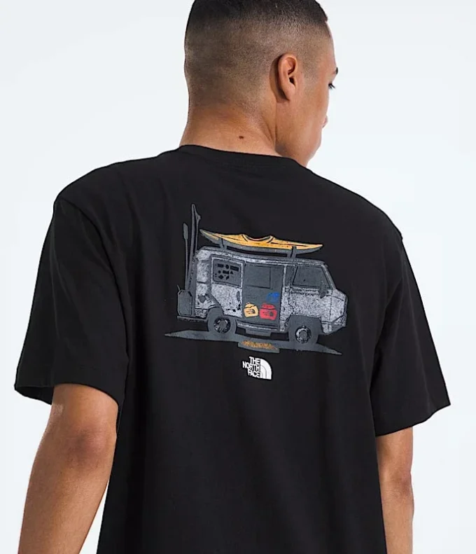 Herren-T-Shirt Evolution Van Life mit Kurzarm – Grafik Herren-T-Shirt Evolution Van Life mit Kurzarm – Grafik