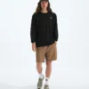 Herren TNF™ Essential Simple Dome Relaxed Langarm-T-Shirt
