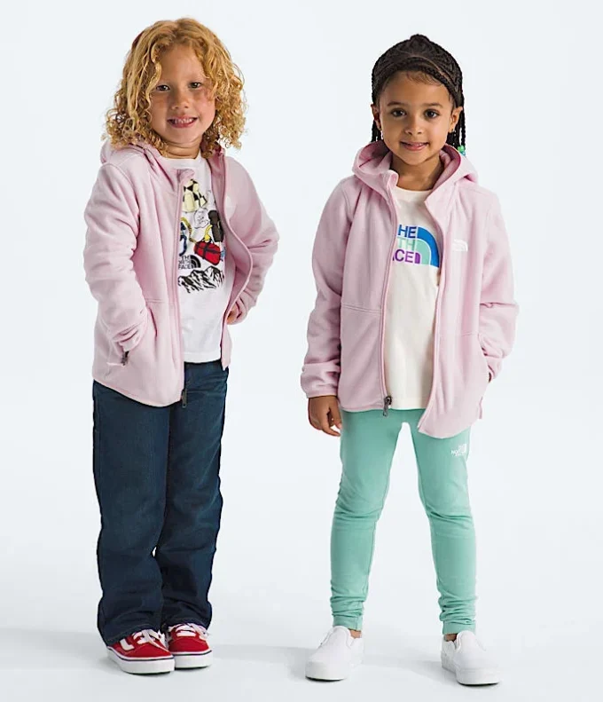 Kinder-Kapuzenjacke mit durchgehendem Reißverschluss Kinder-Kapuzenjacke mit durchgehendem Reißverschluss