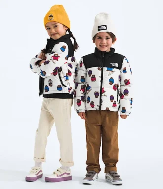 Kinderjacke 1996 Retro Nuptse – Print