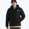 Klassische Daunenjacke mit Kapuze für Herren Klassische Daunenjacke mit Kapuze für Herren