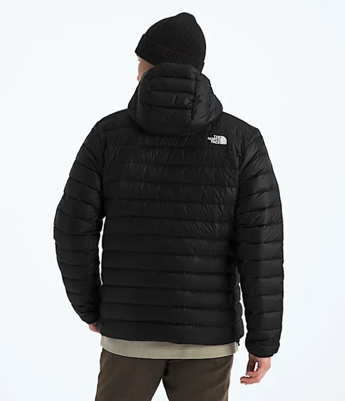Klassische Daunenjacke mit Kapuze für Herren Klassische Daunenjacke mit Kapuze für Herren