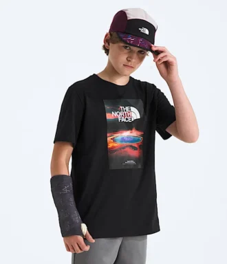Kurzarm-T-Shirt „Landscapes” für Jungen und Mädchen