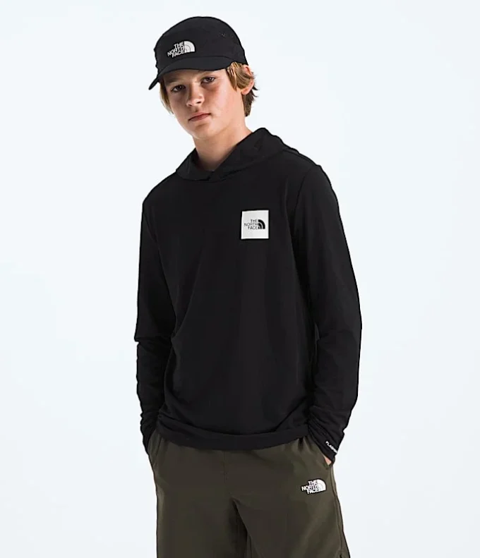 Langenärmeliger Hoodie für Jungen und Mädchen – Grafik