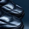 Leder-Pack-Stiefelette Hybrid