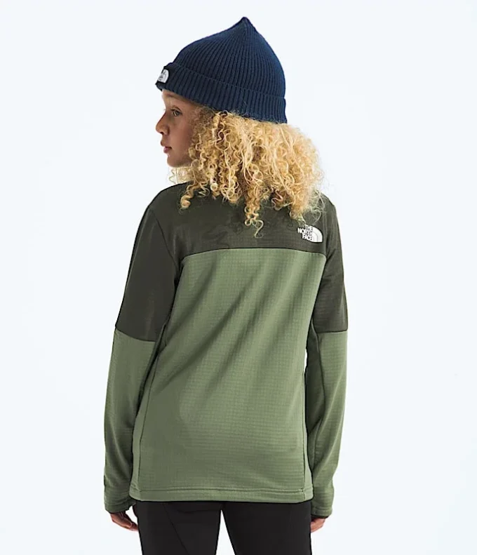 Midlayer mit durchgehendem Reißverschluss für Jungen und Mädchen