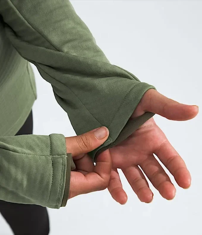 Midlayer mit durchgehendem Reißverschluss für Jungen und Mädchen