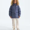 North Down Fleece-gefütterter kurzer Parka für Jungen und Mädchen