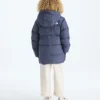 North Down Fleece-gefütterter kurzer Parka für Jungen und Mädchen