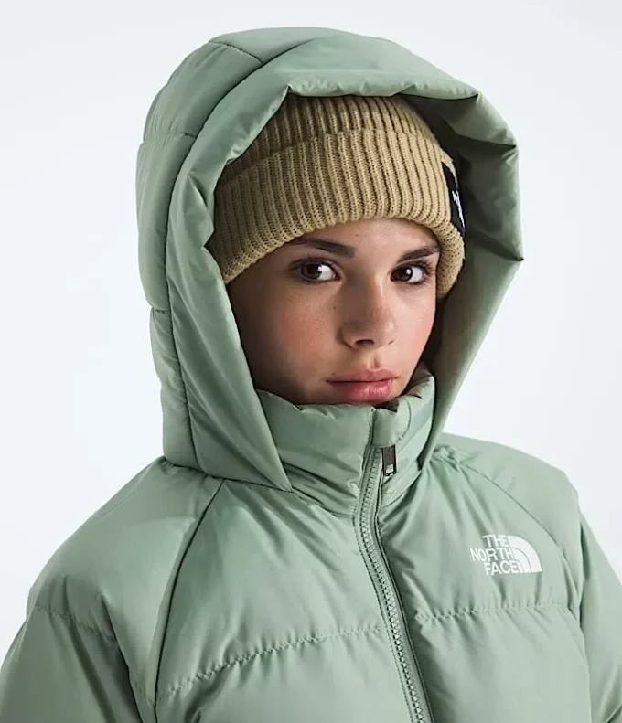 North Down Fleece-gefütterter kurzer Parka für Jungen und Mädchen
