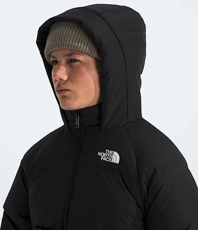 North Down Fleece-gefütterter kurzer Parka für Jungen und Mädchen