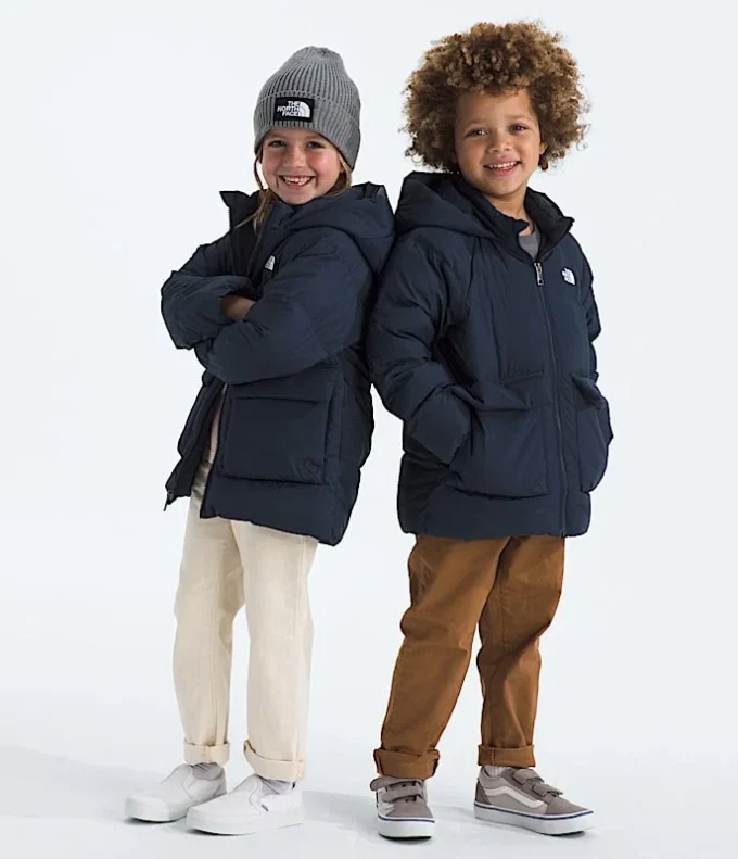 North Down Fleece-gefütterter Parka für Kinder