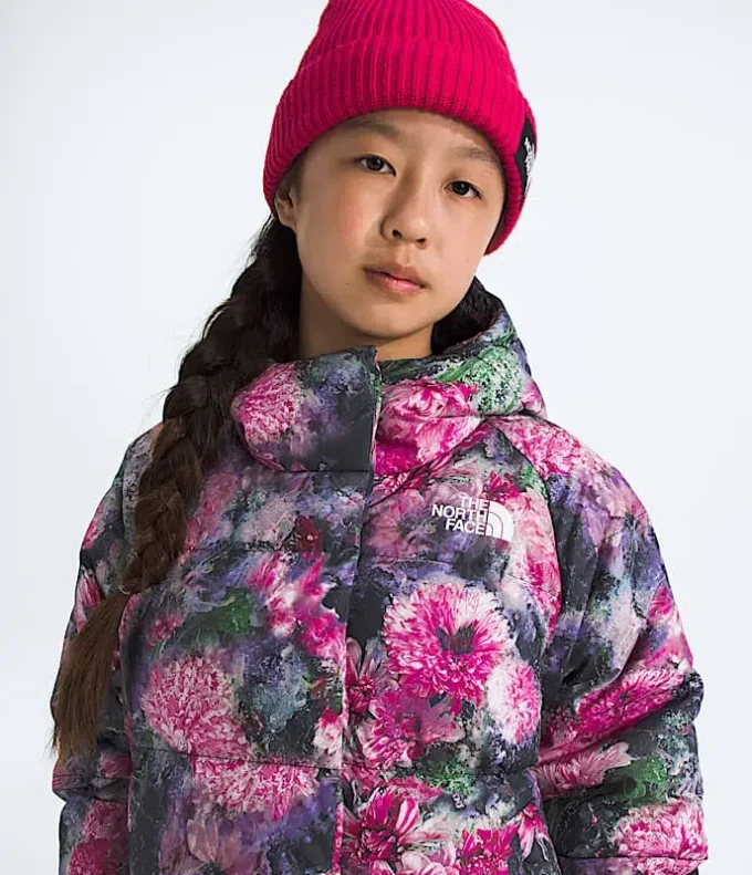 North Down Hooded Jacket für Mädchen – Print