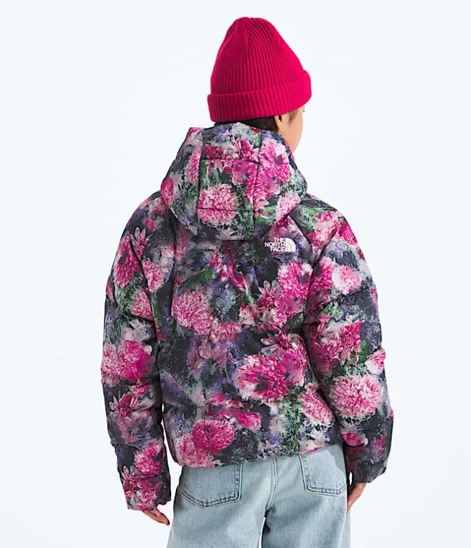 North Down Hooded Jacket für Mädchen – Print