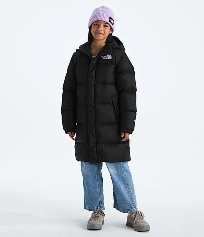 Nuptse Long Parka für Jungen und Mädchen