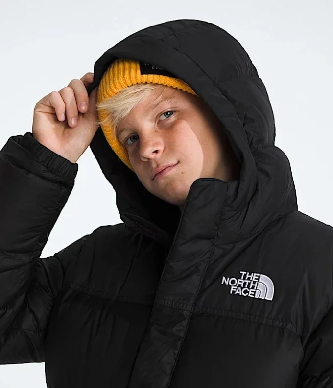 Nuptse Long Parka für Jungen und Mädchen