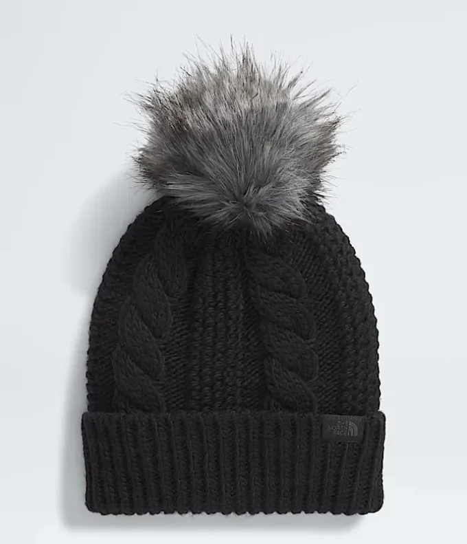 Oh Mega Fur Pom Beanie für Damen