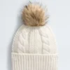 Oh Mega Fur Pom Beanie für Damen