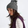 Oh Mega Fur Pom Beanie für Damen