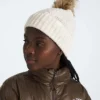 Oh Mega Fur Pom Beanie für Damen