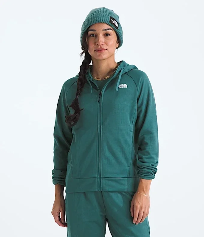 Reaxion 2.0 Kapuzenjacke mit durchgehendem Reißverschluss für Damen Reaxion 2.0 Kapuzenjacke mit durchgehendem Reißverschluss für Damen