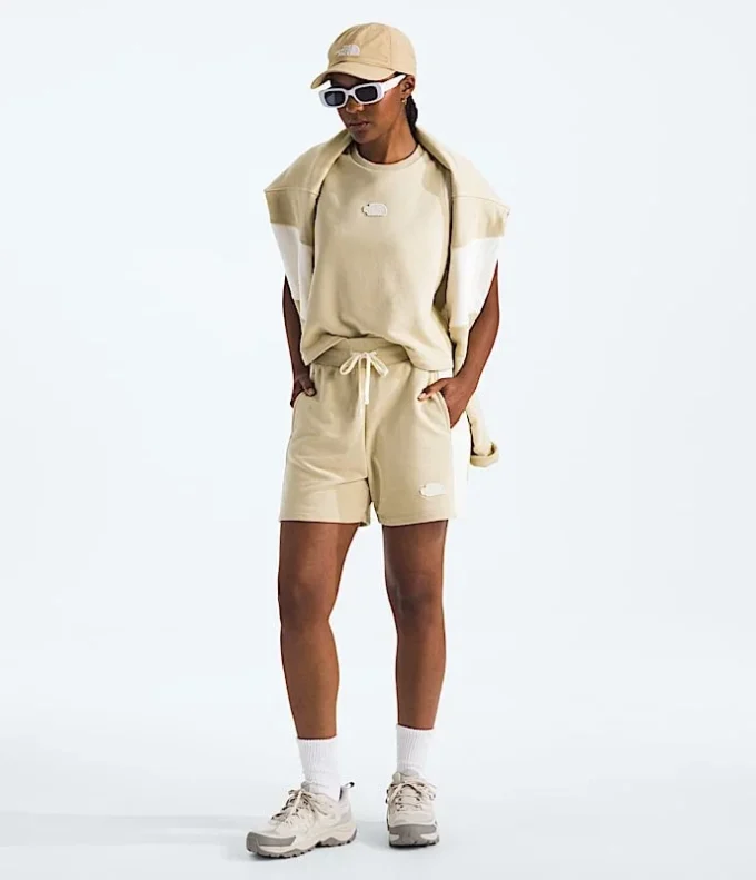 Terry Relaxed Shorts für Damen Terry Relaxed Shorts für Damen