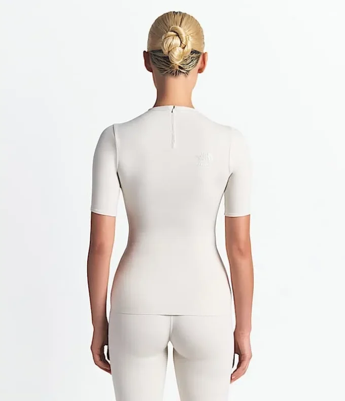 The North Face X SKIMS Damen-Kurzarm-Oberteil Refina