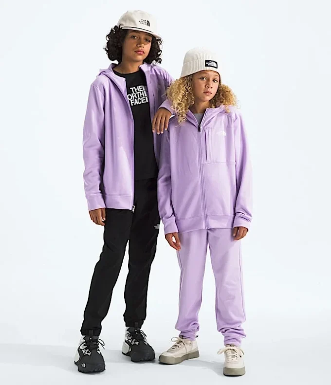 TNF™ Performance Fleece-Jacke mit Kapuze und durchgehendem Reißverschluss für Jungen und Mädchen TNF™ Performance Fleece-Jacke mit Kapuze und durchgehendem Reißverschluss für Jungen und Mädchen