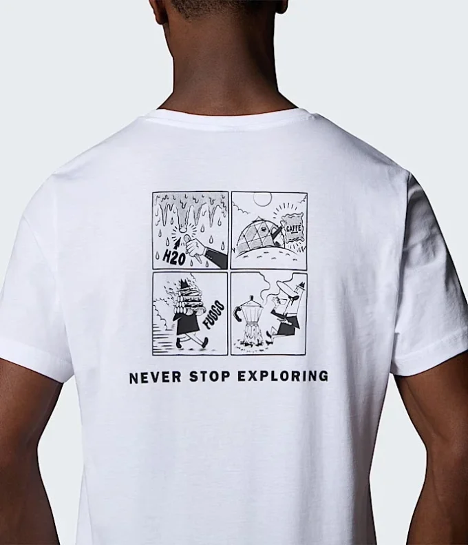 TNF X Bialetti Herren-T-Shirt mit kurzen Ärmeln