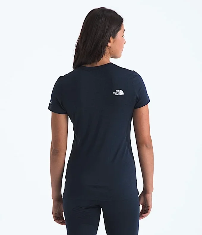 TNF X Smartwool Damen-Merino-Mischung 150 Kurzarm-Crew
