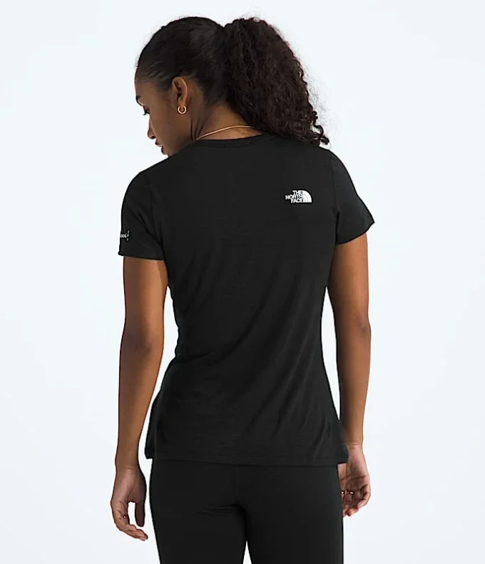 TNF X Smartwool Damen-Merino-Mischung 150 Kurzarm-Crew