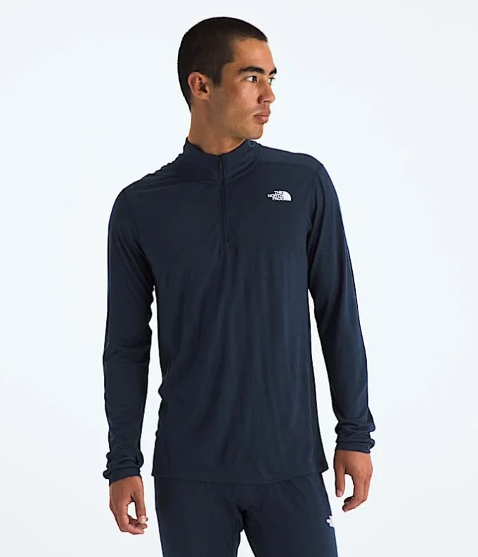 TNF X Smartwool Herren Merino Blend 150 Langarm ?-Zip