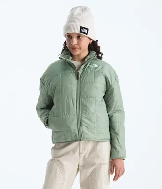 Wendbare Shasta-Jacke mit durchgehendem Reißverschluss für Mädchen