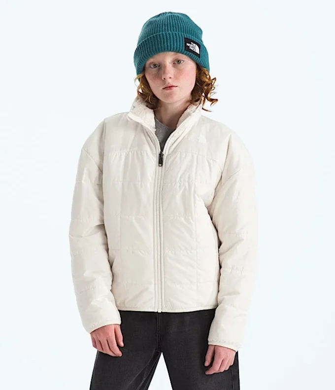 Wendbare Shasta-Jacke mit durchgehendem Reißverschluss für Mädchen
