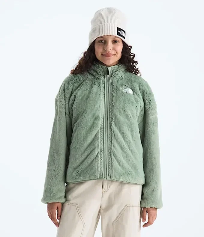 Wendbare Shasta-Jacke mit durchgehendem Reißverschluss für Mädchen