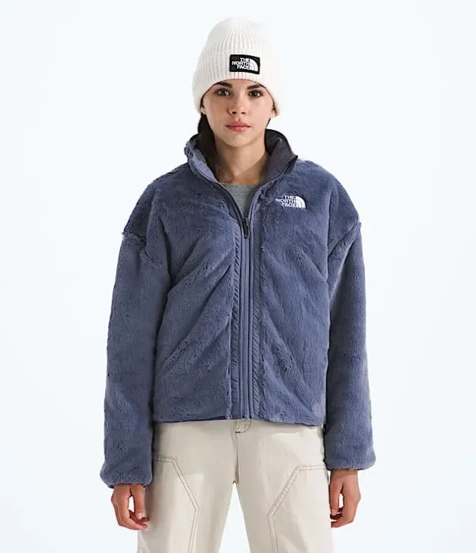 Wendbare Shasta-Jacke mit durchgehendem Reißverschluss für Mädchen