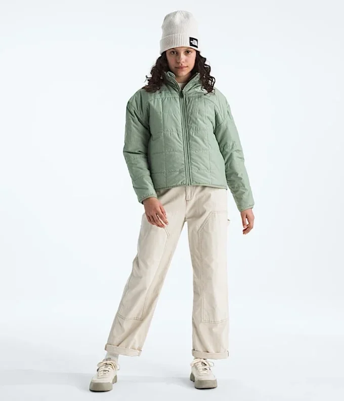 Wendbare Shasta-Jacke mit durchgehendem Reißverschluss für Mädchen