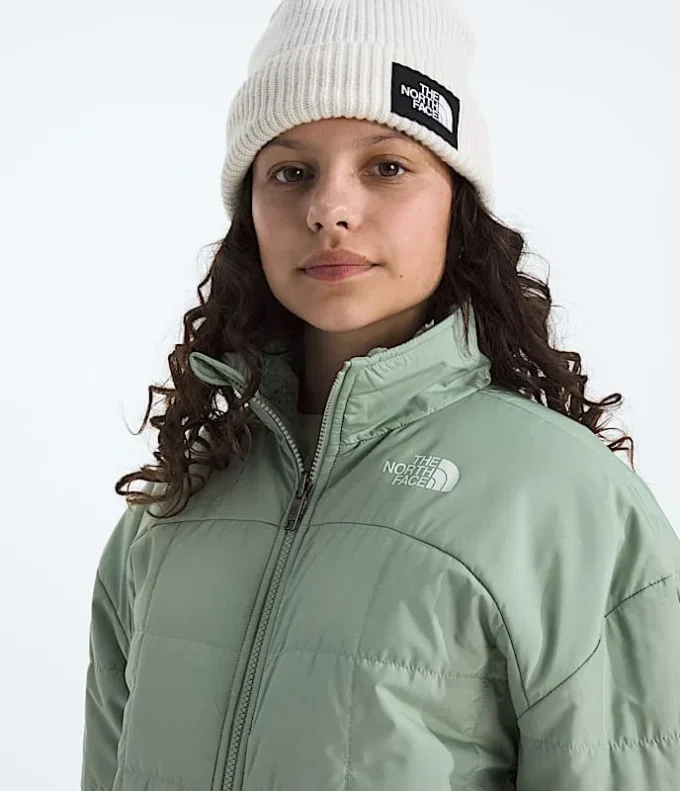 Wendbare Shasta-Jacke mit durchgehendem Reißverschluss für Mädchen