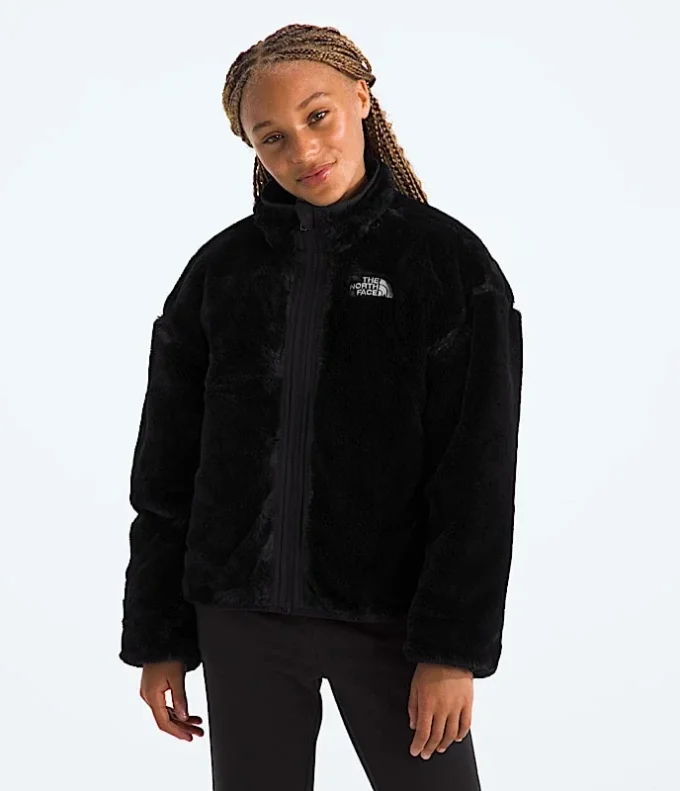 Wendbare Shasta-Jacke mit durchgehendem Reißverschluss für Mädchen